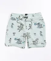 Imperial Motion Decade Mint Board Shorts