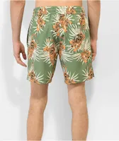 Imperial Motion Seeker Volley Tiger Olive Board Shorts