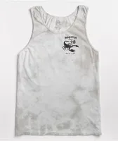 Imperial Motion Stinger Grey Tie Dye Tank Top