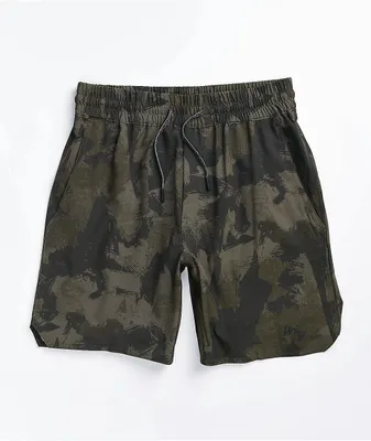 Imperial Motion Volley Minimalist Military Camo Board Shorts