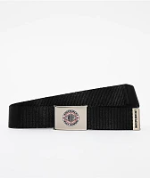 Independent BTG Summit Black & Silver Web Belt