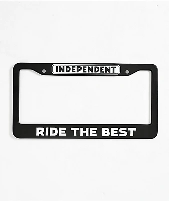 Independent Bar Logo License Plate Frame