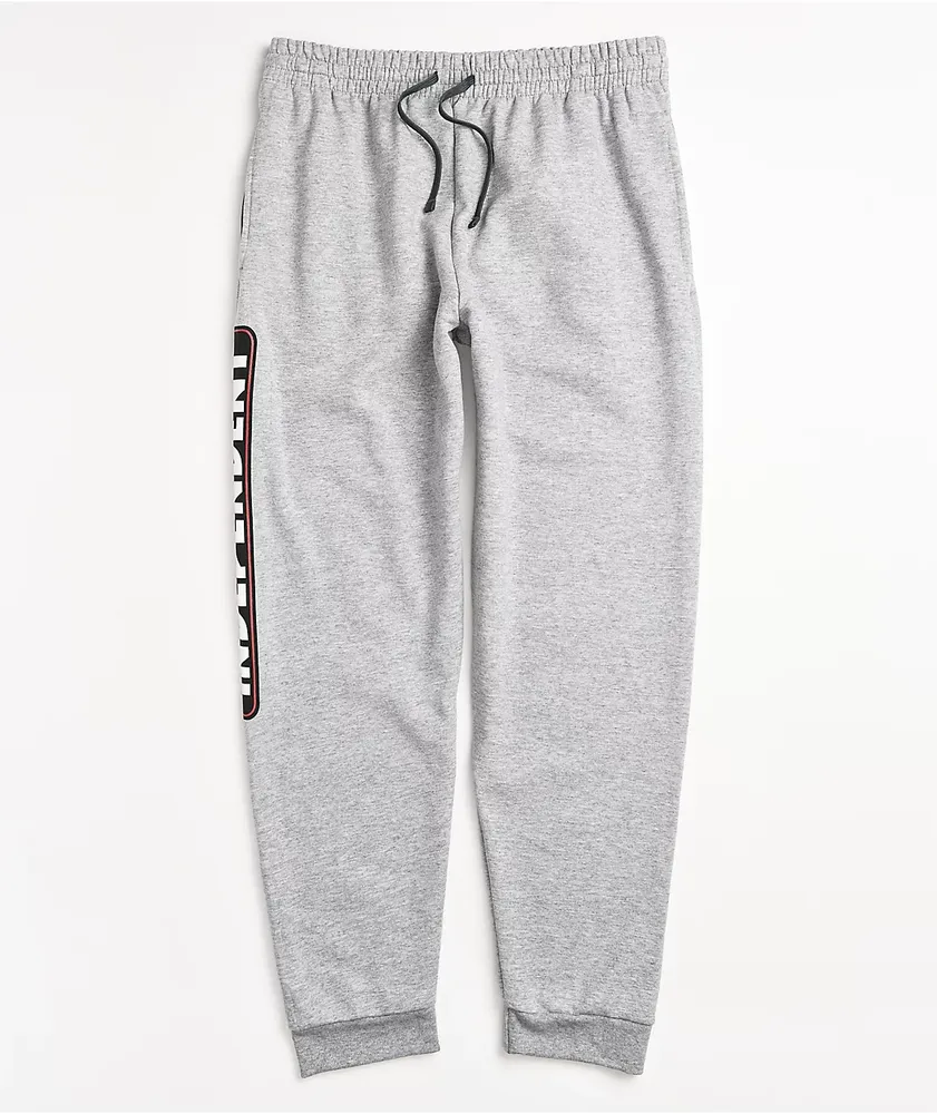 Independent Bar Logo Script Grey Sweatpants