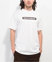 Independent Bar Logo White T-Shirt
