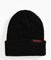 Independent Beacon Black Beanie