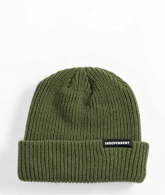 Independent Beacon Olive Beanie