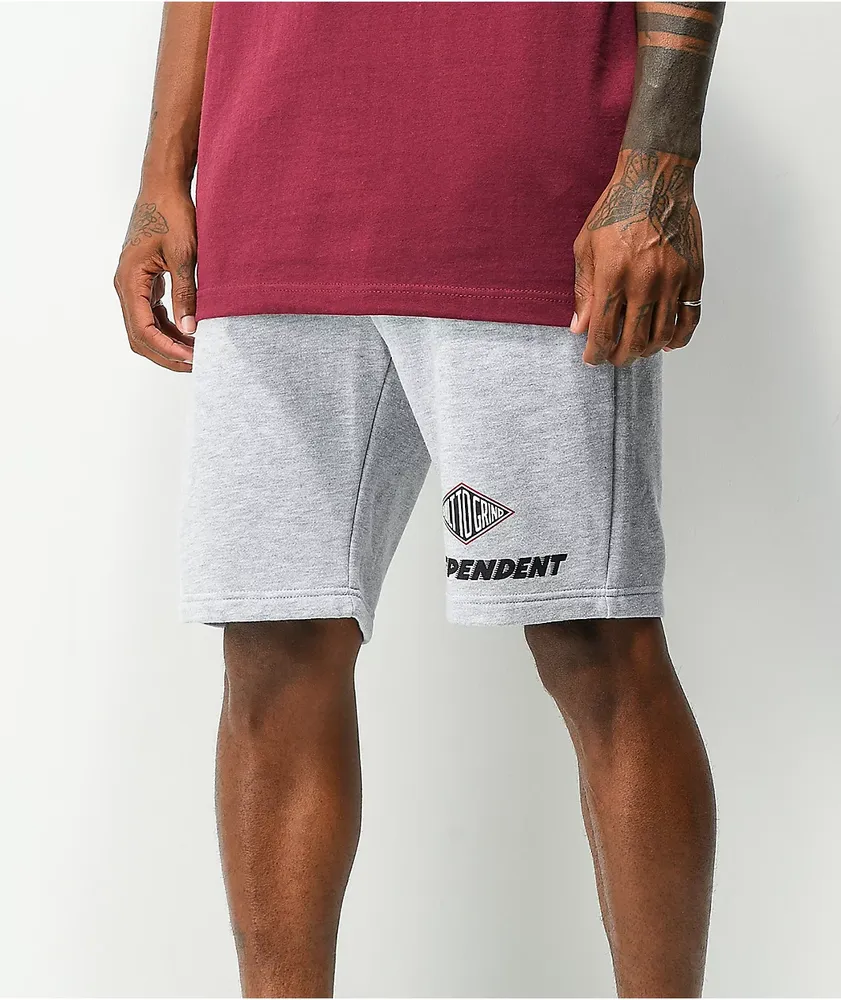 Independent Built To Grind Grey Sweat Shorts