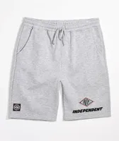 Independent Built To Grind Grey Sweat Shorts