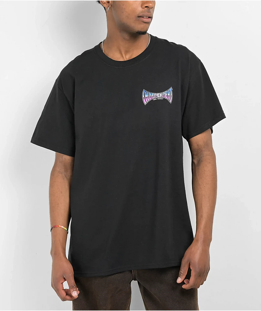 Independent Chrome Span Black T-Shirt