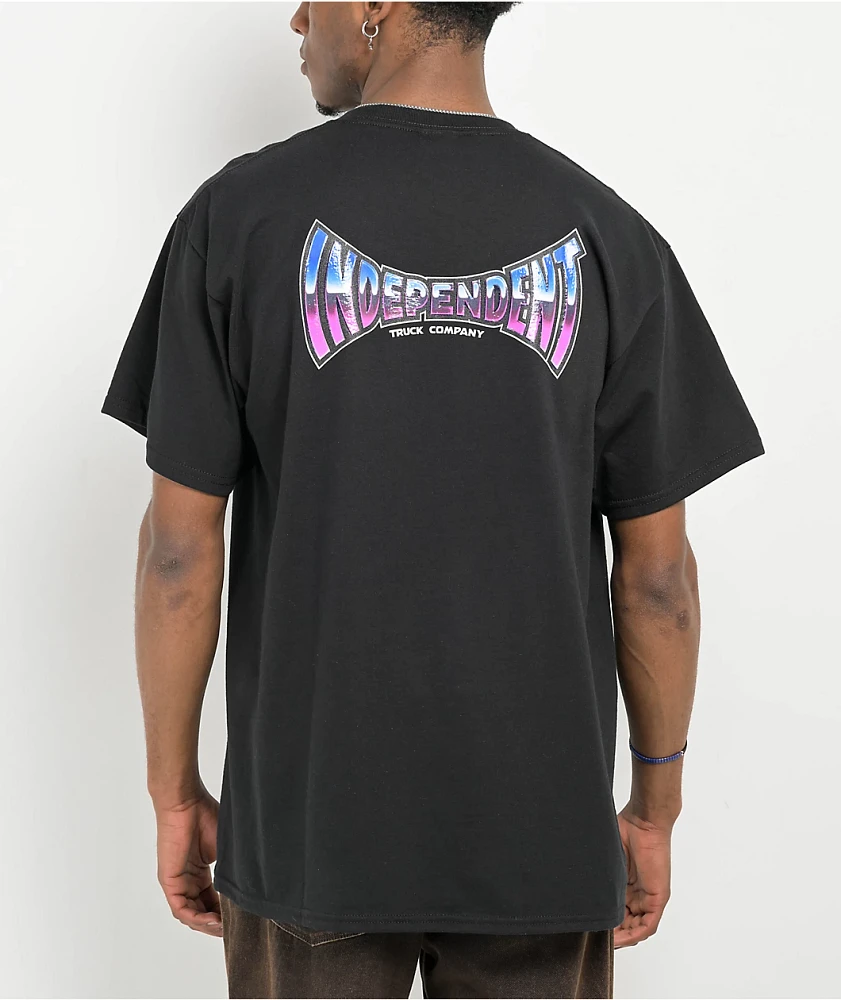 Independent Chrome Span Black T-Shirt