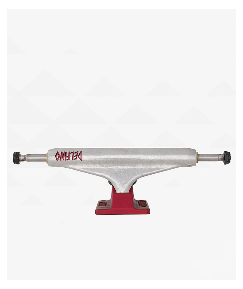 Independent Delfino Hollow 149 Stage 11 Silver & Red Skateboard Truck