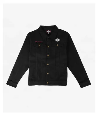 KIDILL X EDWIN Patches Black Denim Shirt-Jacket - Wrong Weather