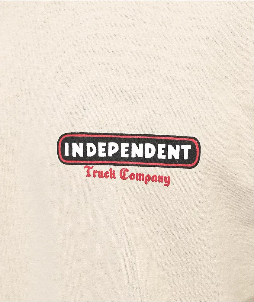 Independent GFL Truck Co. Sand Long Sleeve T-Shirt