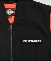 Independent Groundwork Black & Orange Reversible Vest