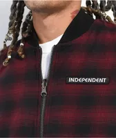 Independent Halstead Black & Plaid Vest