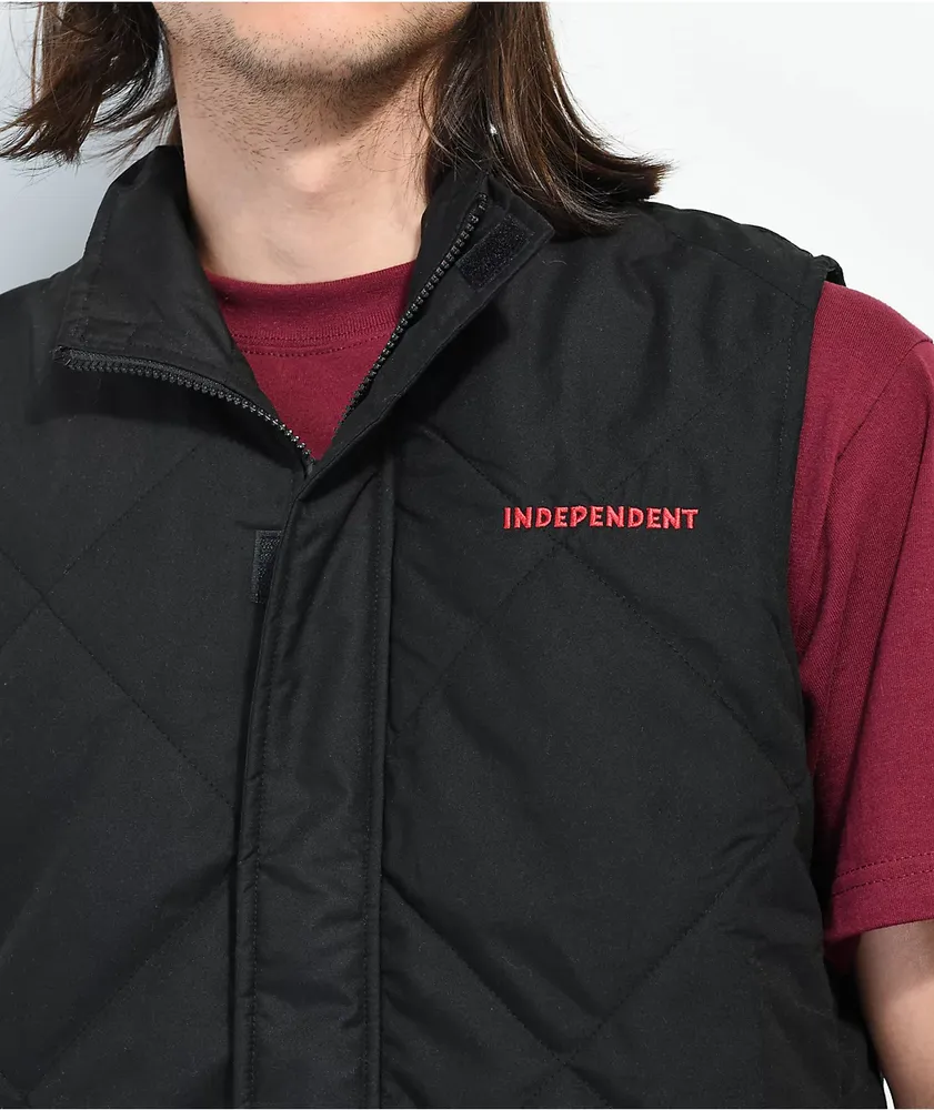 Independent Holloway Black Puffer Vest