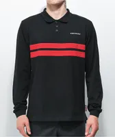 Independent ITC Streak Black Rugby Shirt