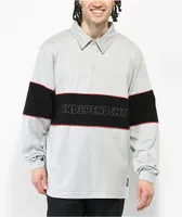 Independent ITC Streak Grey Rugby Shirt