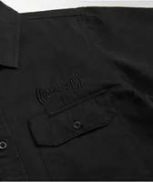 Independent Indy 78 Black Short Sleeve Button Up Shirt