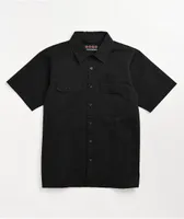 Independent Indy 78 Black Short Sleeve Button Up Shirt