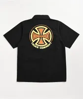 Independent Indy 78 Black Short Sleeve Button Up Shirt