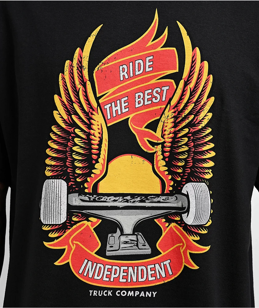 Independent Ride Free Black T-Shirt