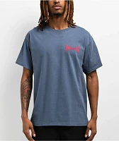 Independent Shatter Span Steel Blue T-Shirt