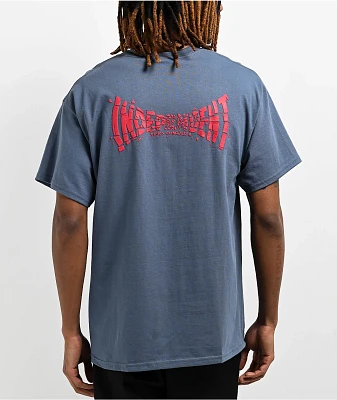 Independent Shatter Span Steel Blue T-Shirt