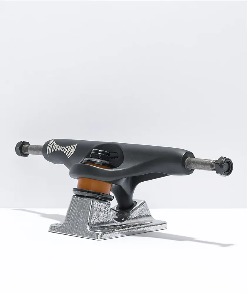 Independent Silva 144 Black & Silver Skateboard Truck