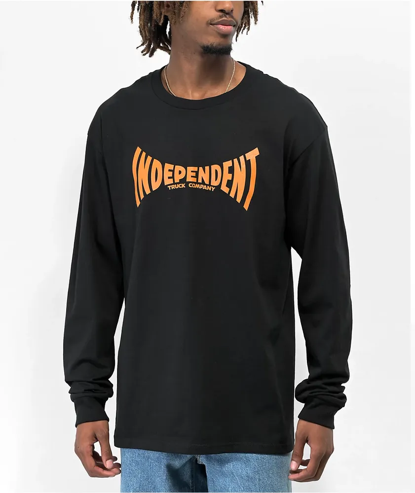 Independent Span Black Long Sleeve T-Shirt