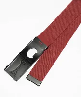 Independent Span Red Web Belt