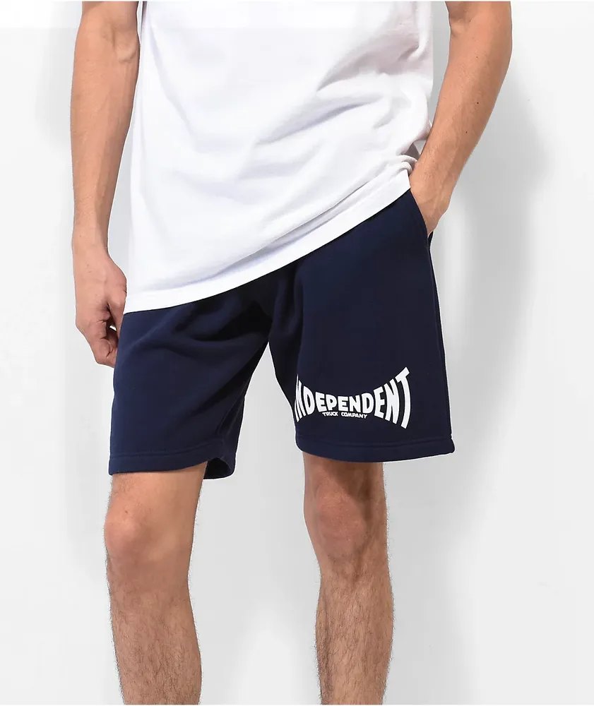 Independent Spanning Navy Sweatshorts