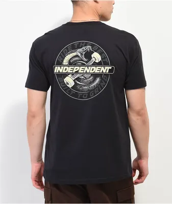 Independent Speed Snake Black T-Shirt