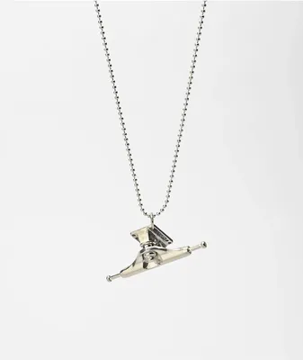 Independent Truck 28" Silver Necklace