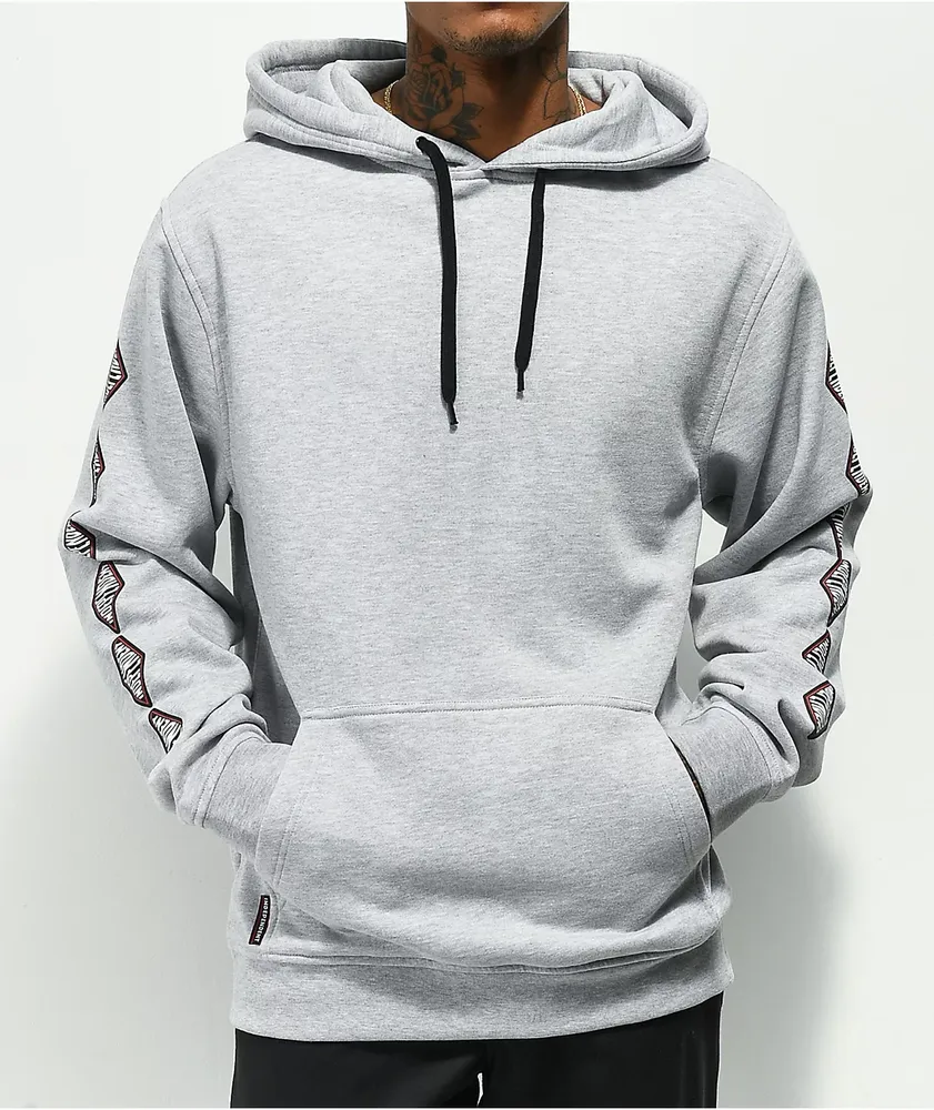 Independent Turn and Burn Grey Hoodie