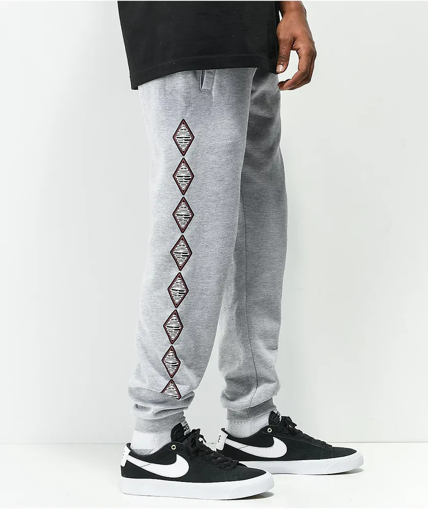 Independent Turn and Burn Grey Jogger Sweatpants