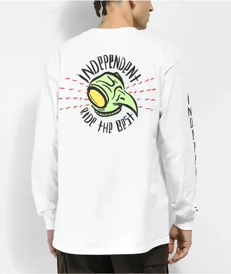 Independent x Tony Hawk White Long Sleeve T-Shirt