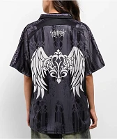 Insomnia Sinister Black & Grey Soccer Jersey