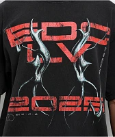 Insomniac EDC LV Electric Reunion Washed Black T-Shirt