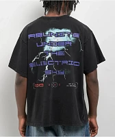 Insomniac EDC LV Electric Reunion Washed Black T-Shirt