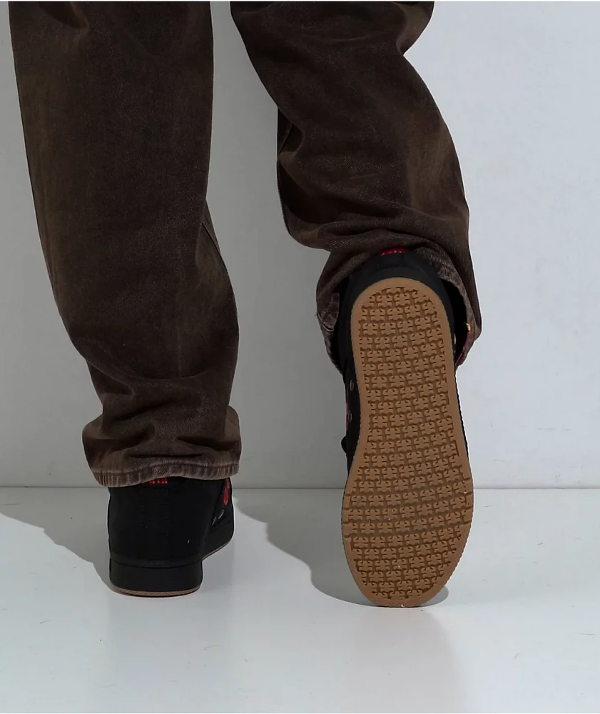 Ipath Grasshopper Black & Rasta Skate Shoes
