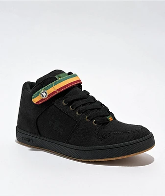 Ipath Grasshopper Black & Rasta Skate Shoes