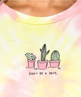 JV by Jac Vanek Don't Be A Prick Tie Dye T-Shirt