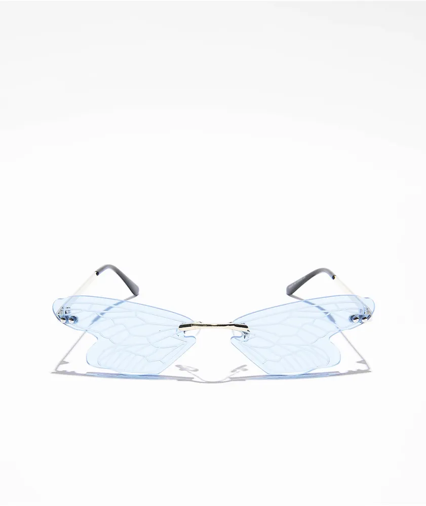 Jacks Blue Butterfly Sunglasses