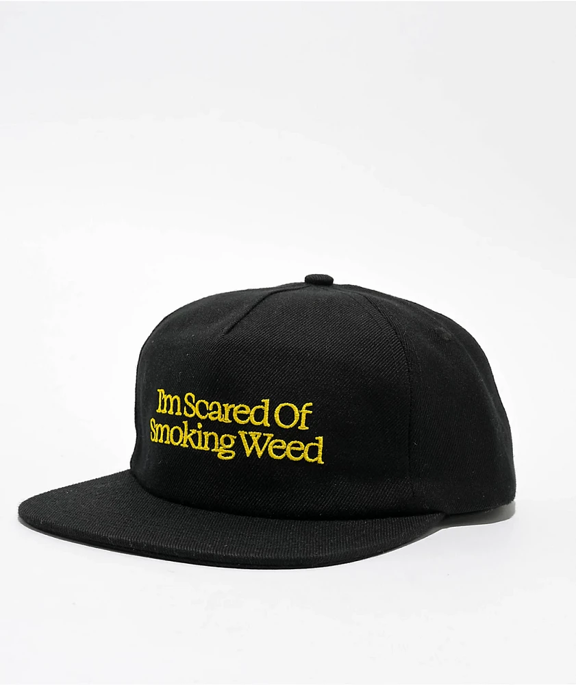 Jacuzzi I'm Scared Black Snapback Hat