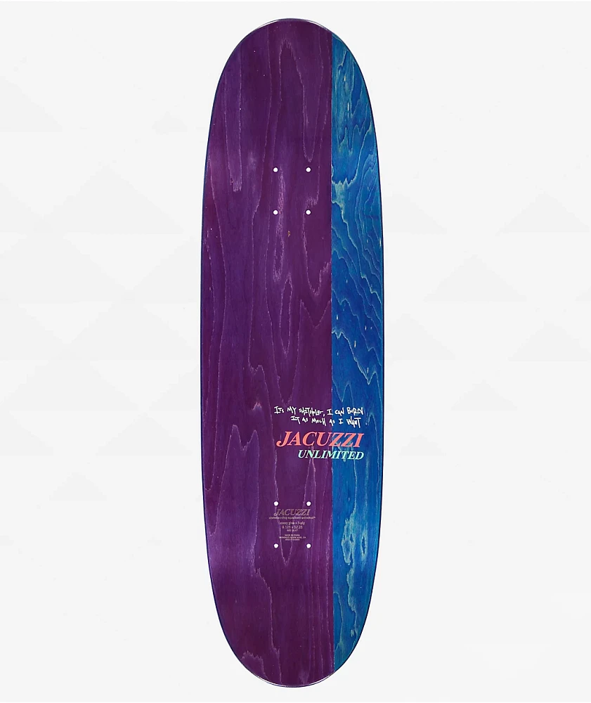 Jacuzzi Lawn Fire Pilz 9.125" Skateboard Deck