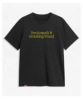 Jacuzzi Scared Weed Black T-Shirt