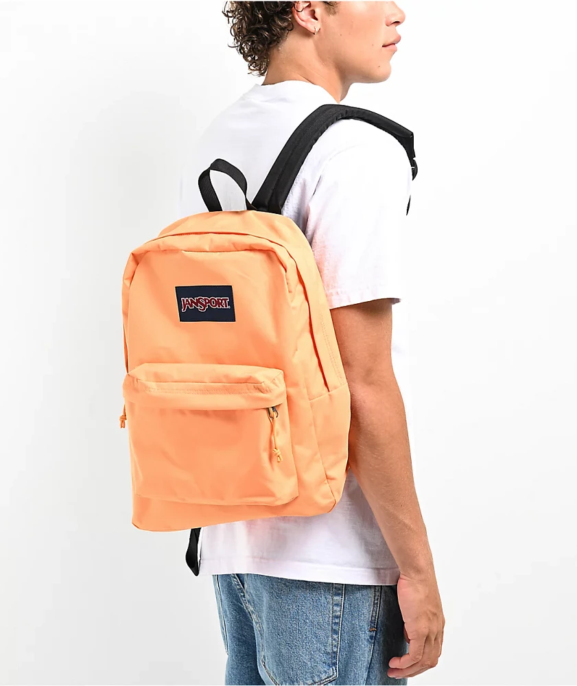 Jansport Superbreak Plus Apricot Backpack