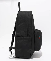 Jansport Superbreak Plus Embroidered Cherry Black Backpack