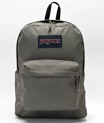 Jansport Superbreak Plus Grey Backpack